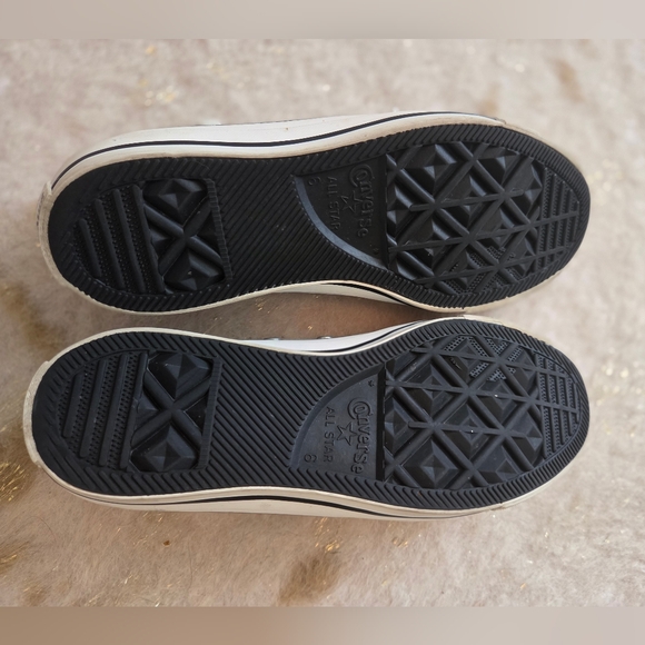 Converse Silver Glitter Sneakers - Picture 5 of 5